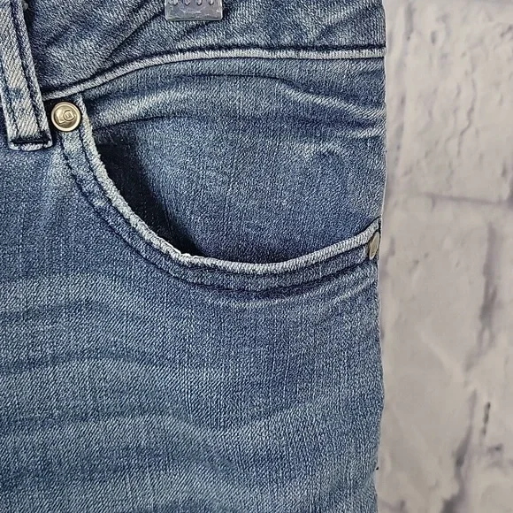 Lauren Conrad Boho Patchwork Wide Leg Jeans Size‎ 10 - Picture 6 of 10